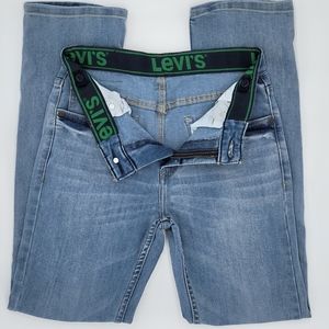 NWOT Levi's 511 Boy's Jeans Light Blue 14 regular 27 x 29
